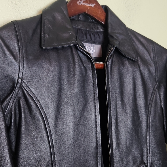 Wilson's Leather Boys Jacket Size Large would fit size 8 boys - Picture 5 of 6